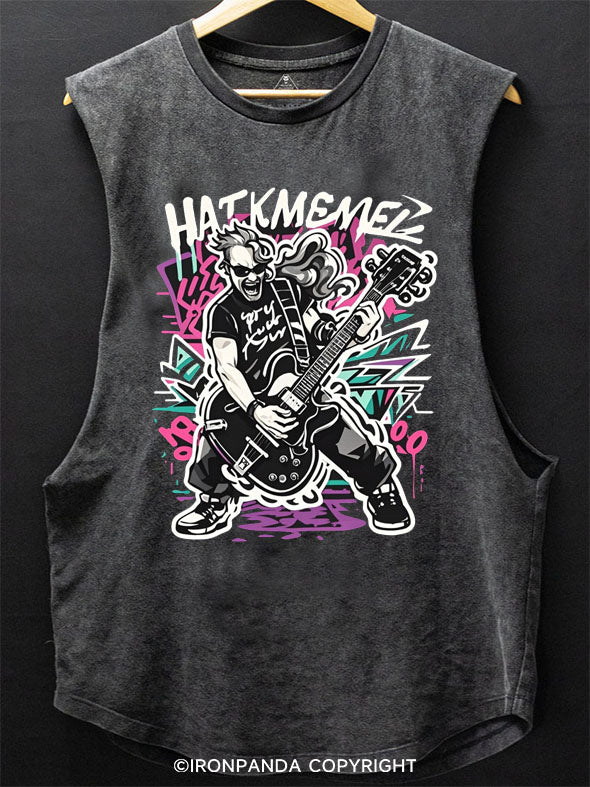 Heavy Mental Scoop Bottom Cotton Tank