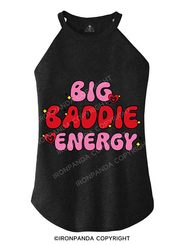 BIG BADDIE ENERGY ROCKER COTTON TANK