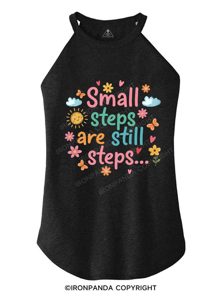 Small steps are still steps ROCKER COTTON TANK