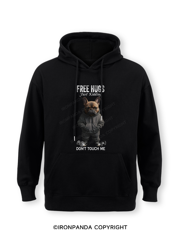 free hugs bulldog Classic Gym Hoodie
