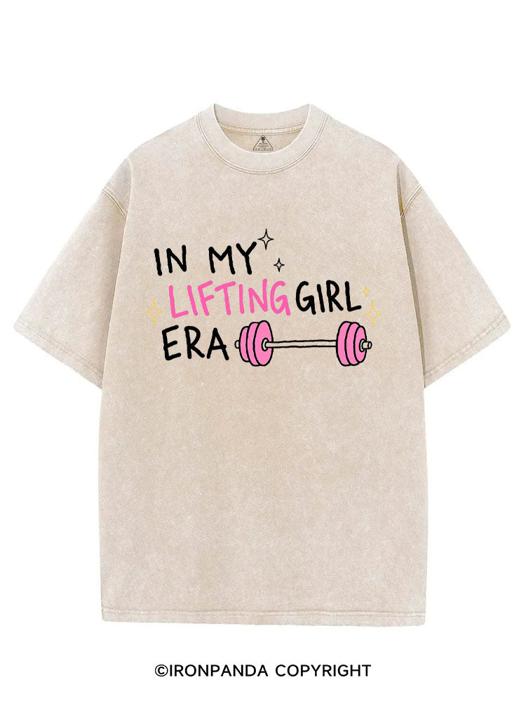 IN MY LIFTING GIRL ERA VINTAGE GYM SHIRT
