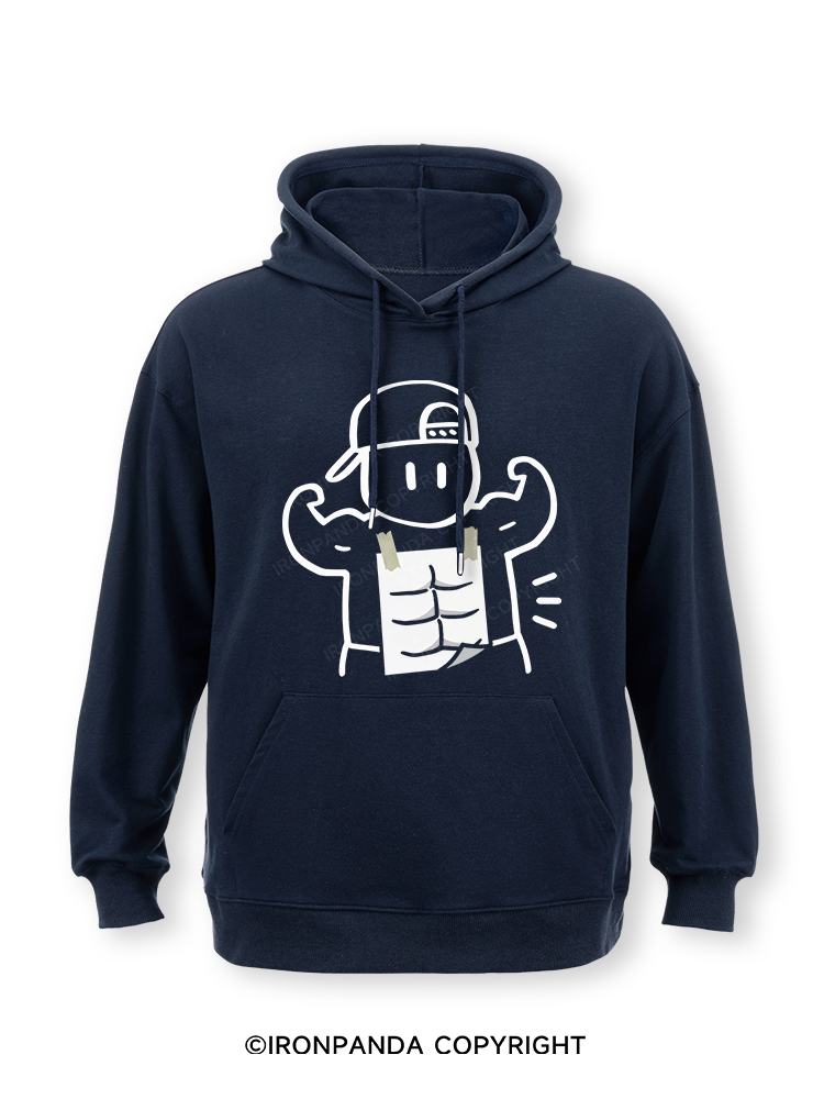 Look at my abs! Classic Gym Hoodie