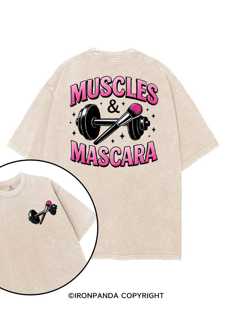 Muscles & Mascara printed Gym Shirt