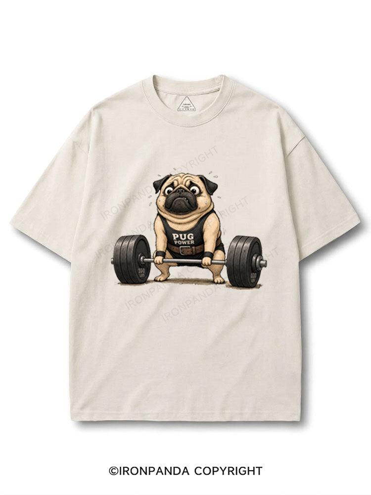 Pug Power Deadlift COTTON PUMP COVER