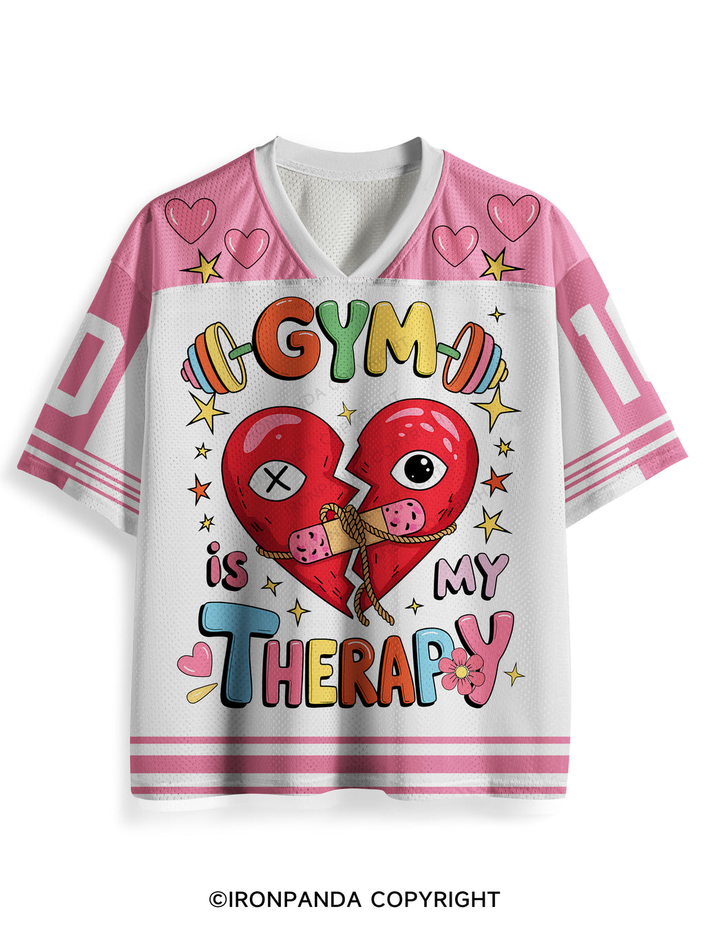 GYM IS MY THERAPY Mesh Jersey