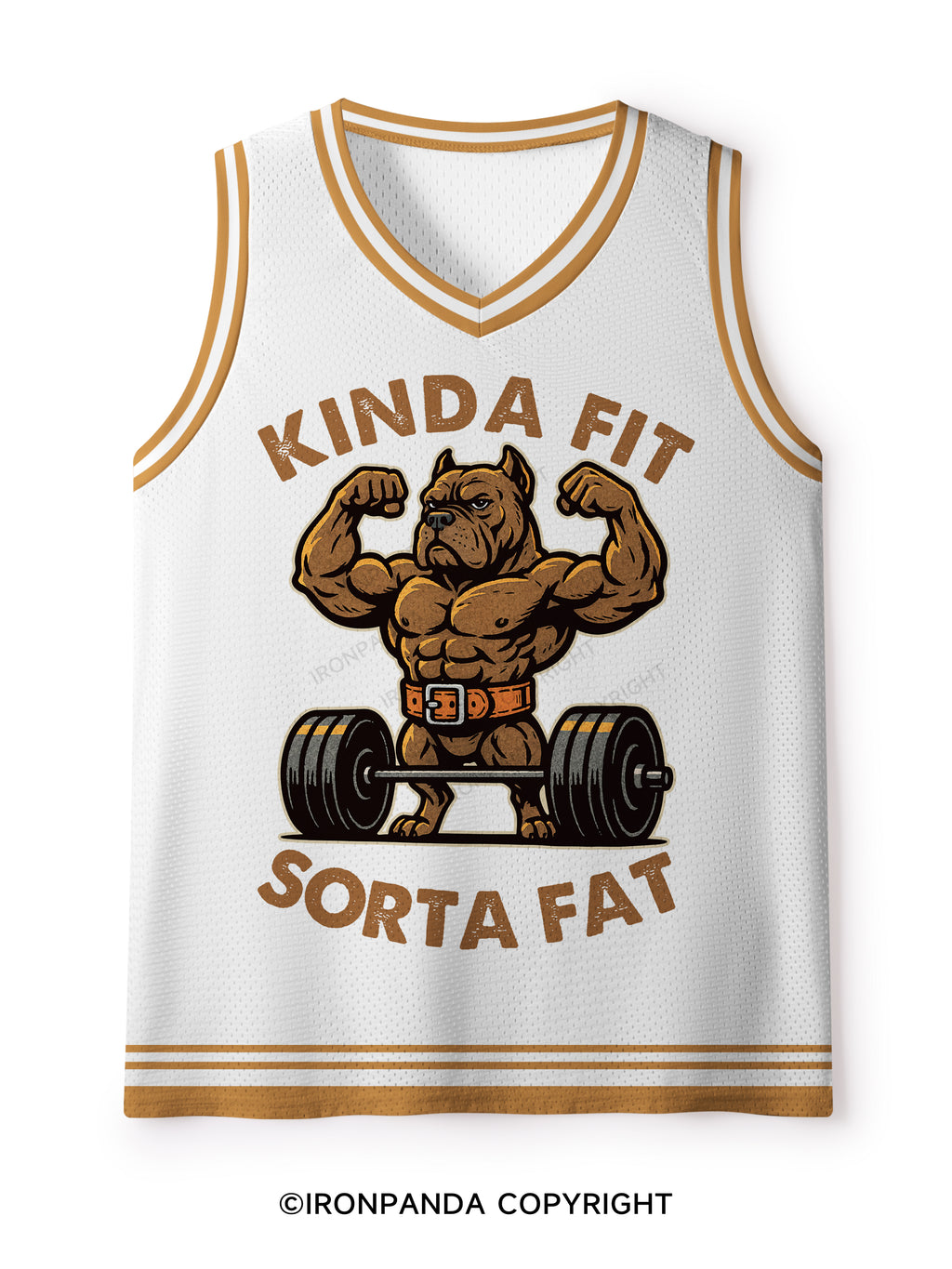 KINDA FIT SORTA FAT Mesh Tank Top