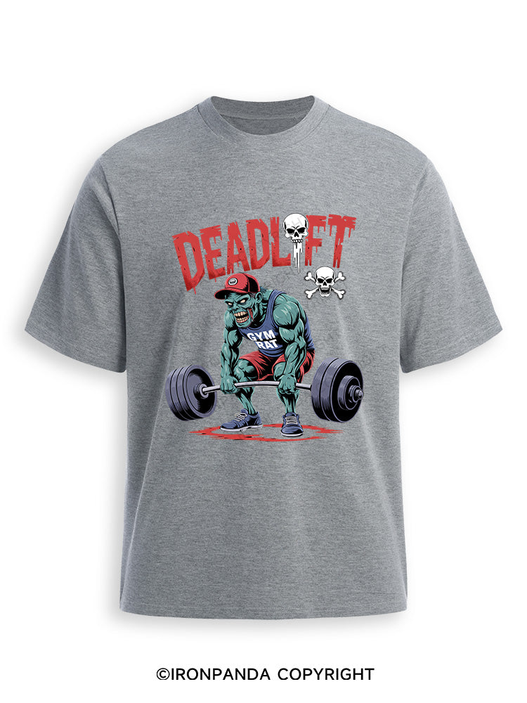 Zombie Funny Deadlift Ultra Soft Heather T-Shirt