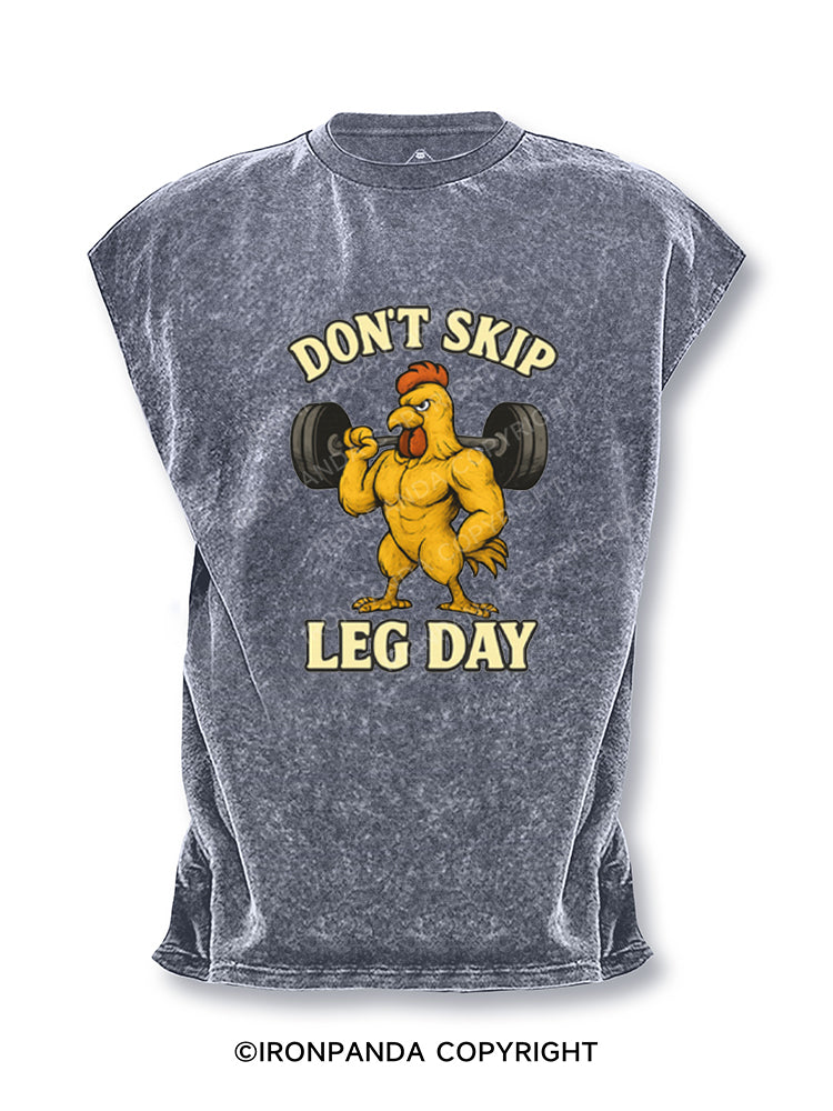 DON'T SKIP LEG DAY Cut Off Tank