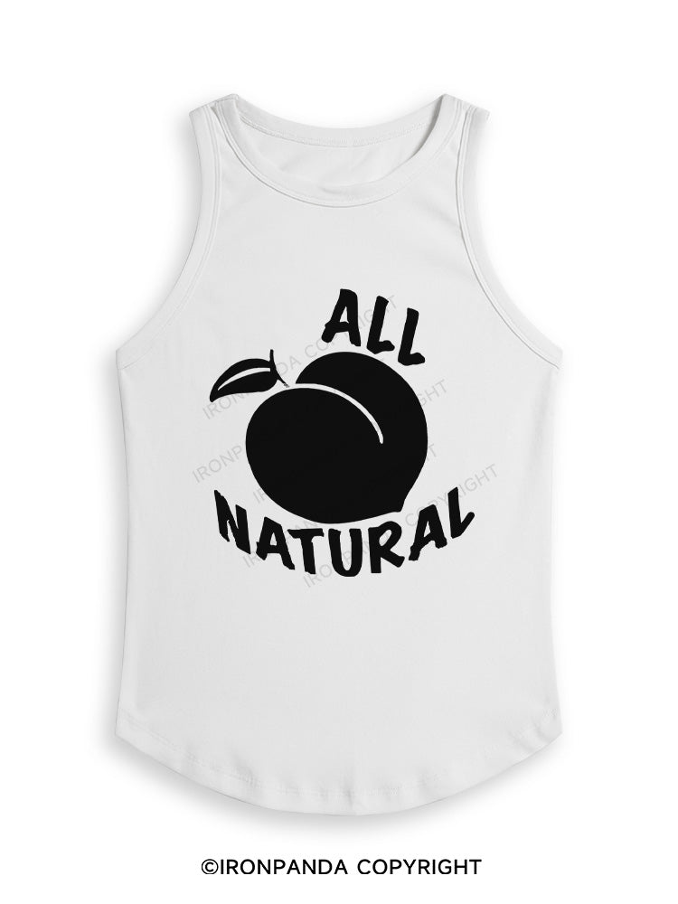 ALL NATURE Fitted Tank Top