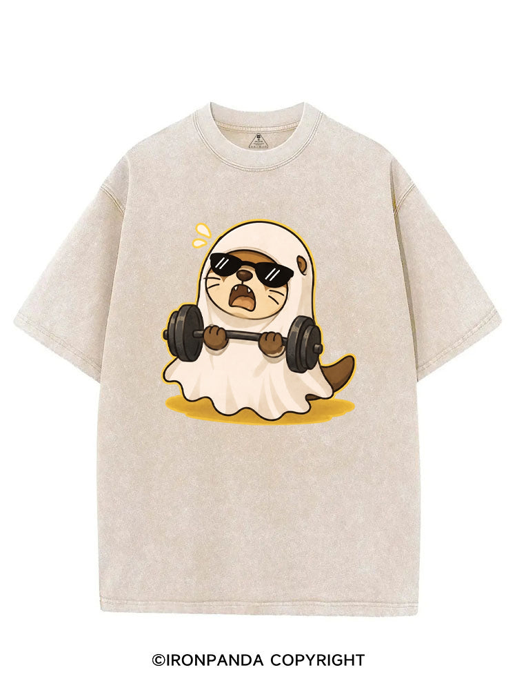 GHOST GYM OTTER VINTAGE GYM SHIRT