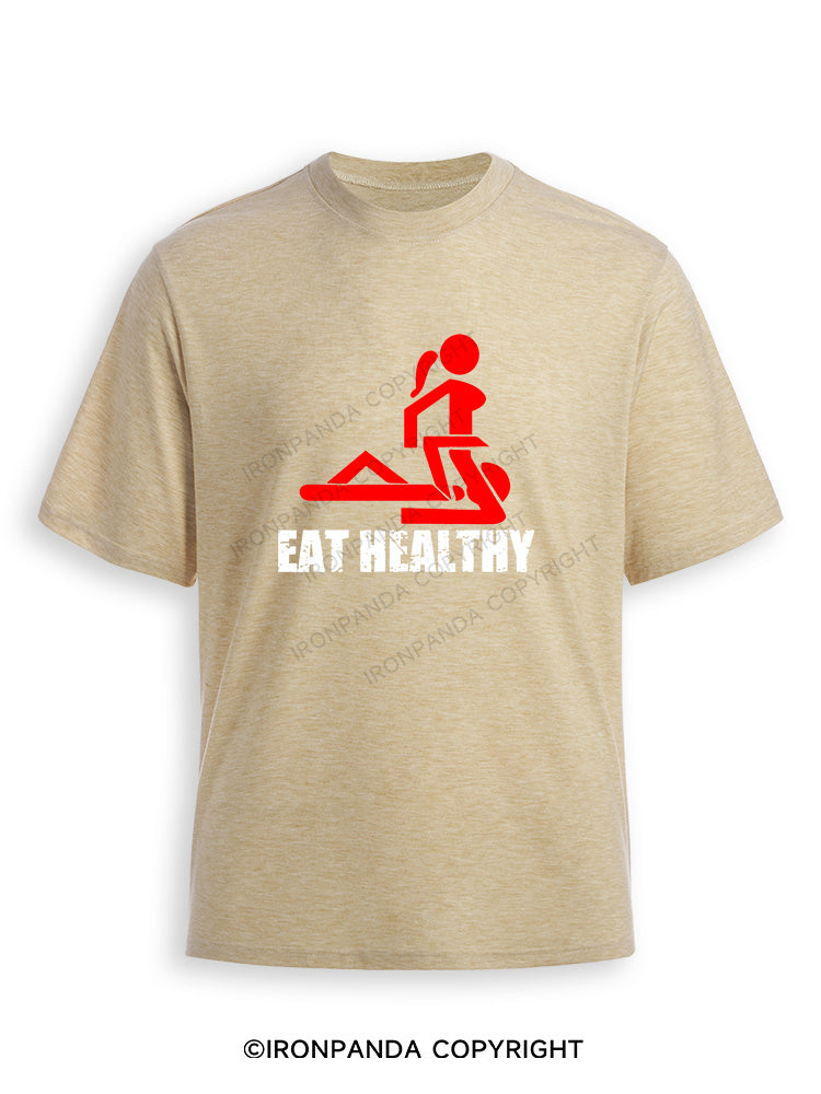 Eat healthy Ultra Soft Heather T-Shirt