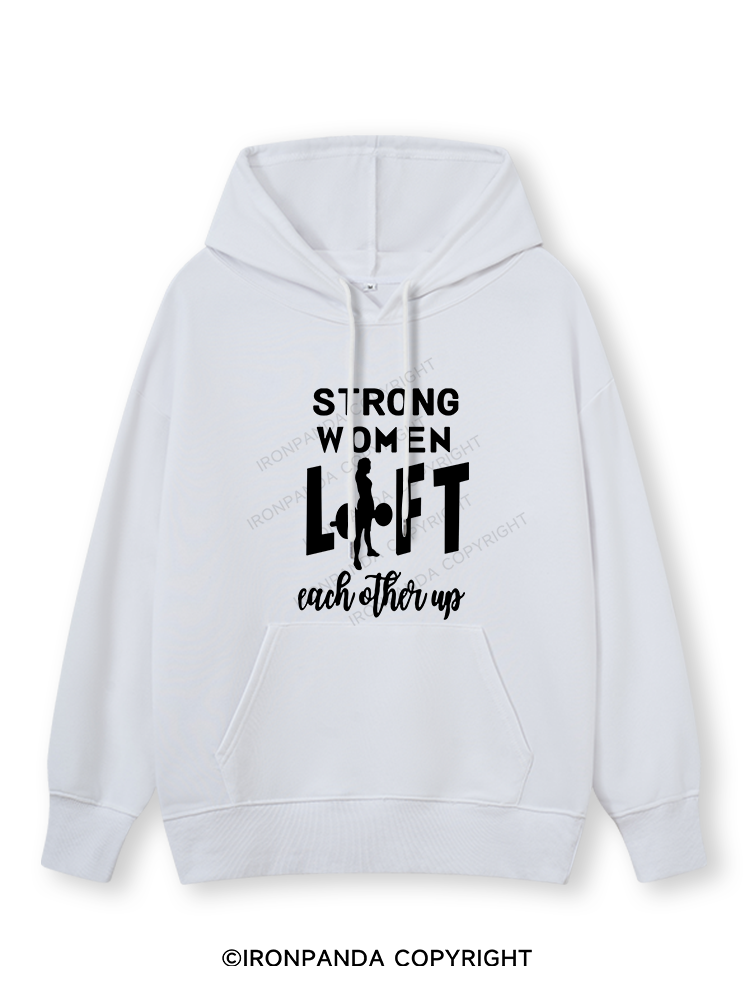 STRONG WOMEN LIFT Classic Gym Hoodie