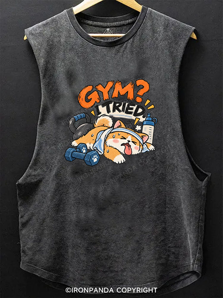 Gym? I Tried Scoop Bottom Cotton Tank