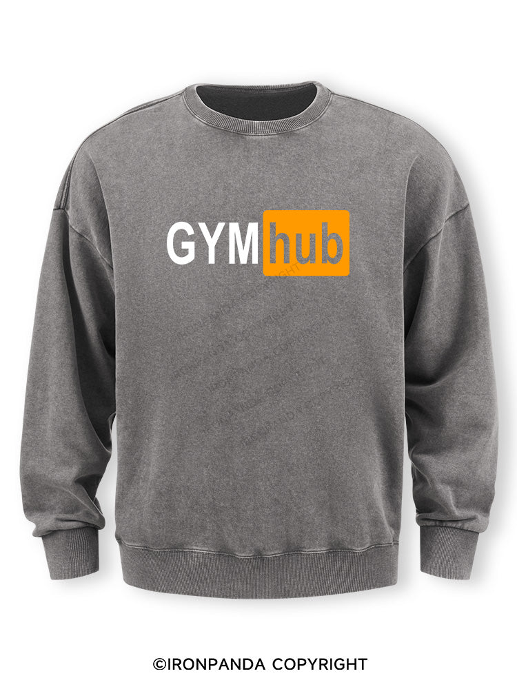 Gym Hub Washed Sweatshirt