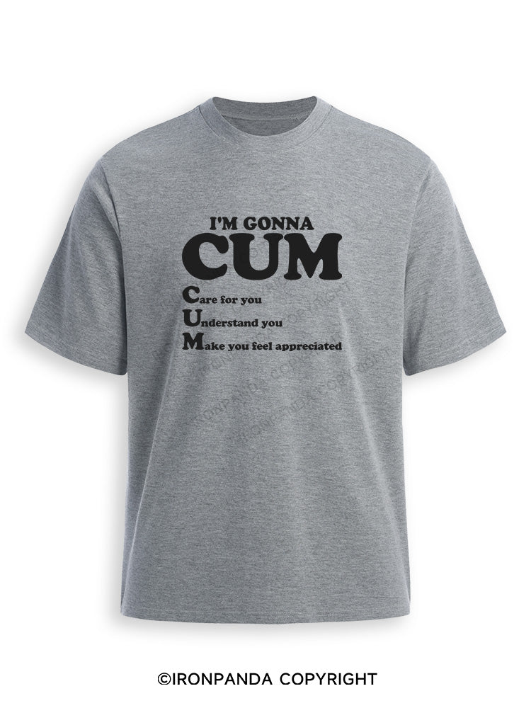 I’M GONNA CUM Ultra Soft Heather T-Shirt