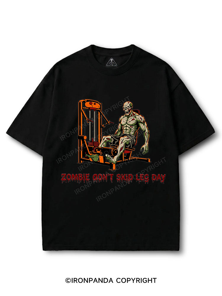 Zombie workout in the gym COTTON PUMP COVER
