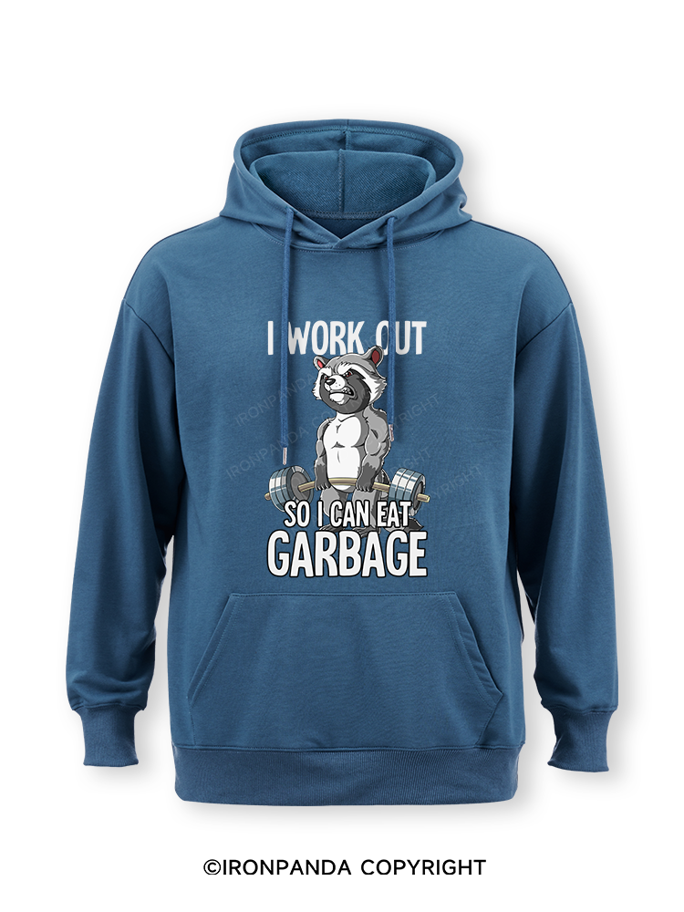 I workout so I can eat garbage Classic Gym Hoodie