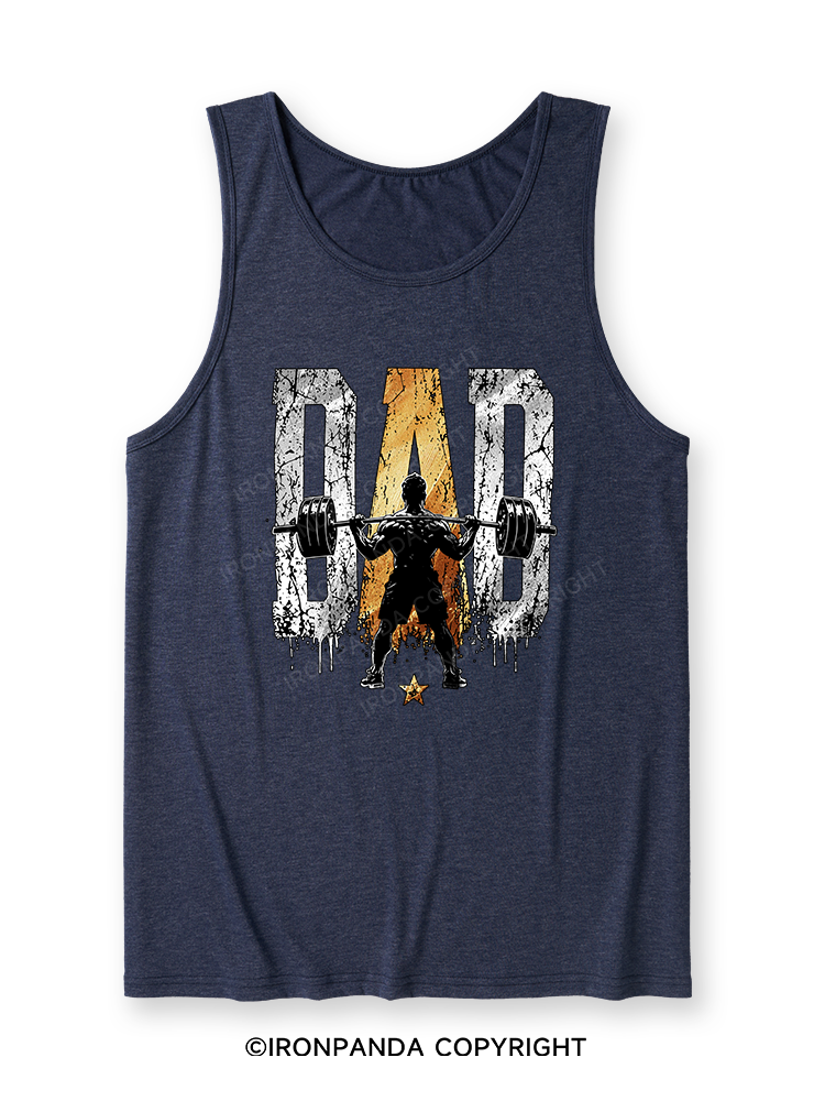 Dad Lifting Ultra Soft Heather Tank