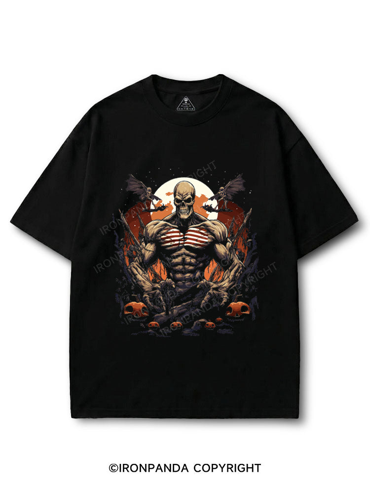 Scary Beast Creepy Swole Halloween Gains COTTON PUMP COVER