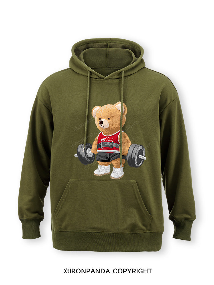 Exercise Bear Classic Gym Hoodie