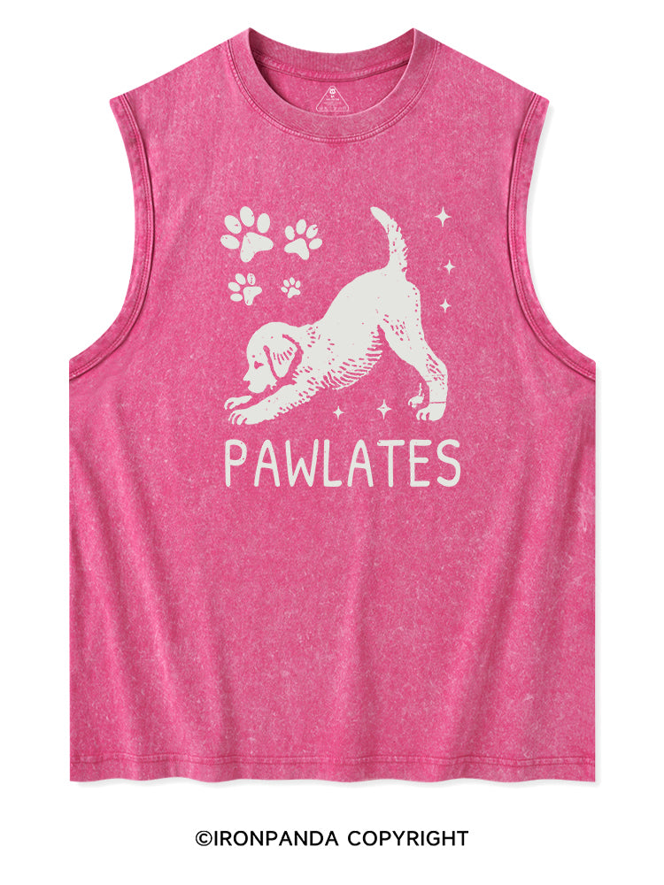 PAWLATES FUNNY DOG Washed Tank