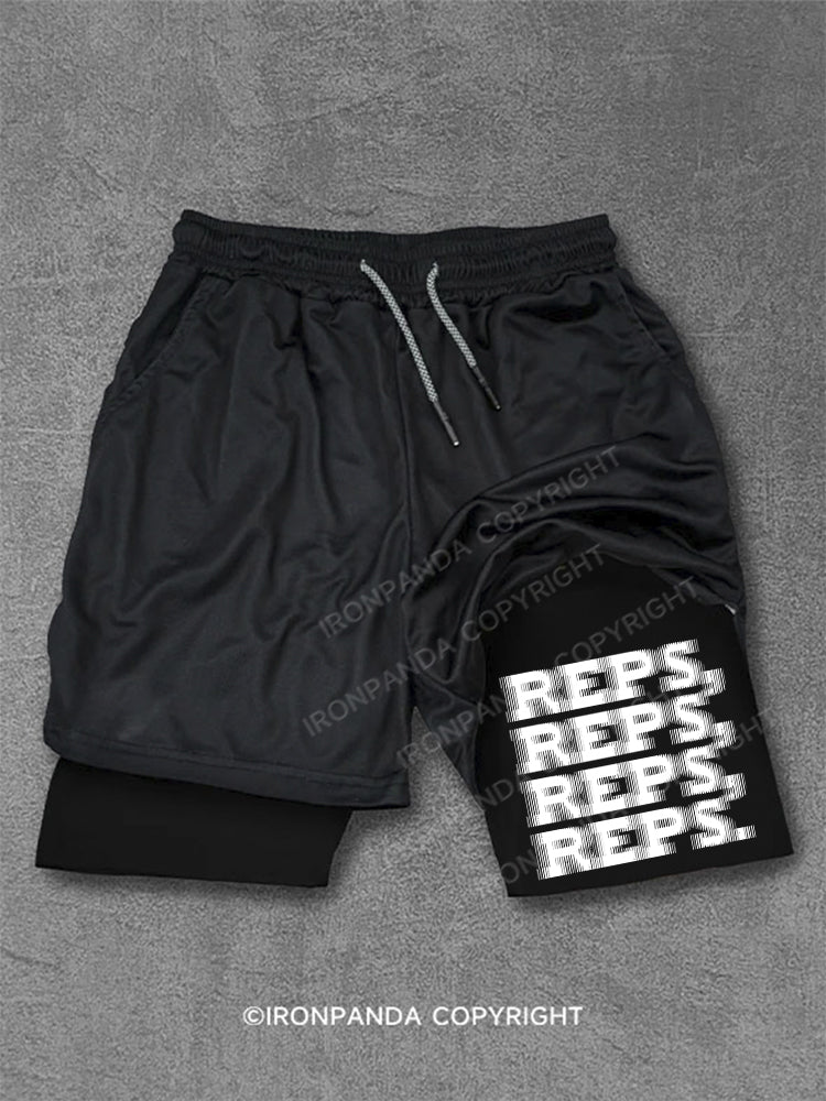 REPS, REPS, REPS. Performance Training Shorts