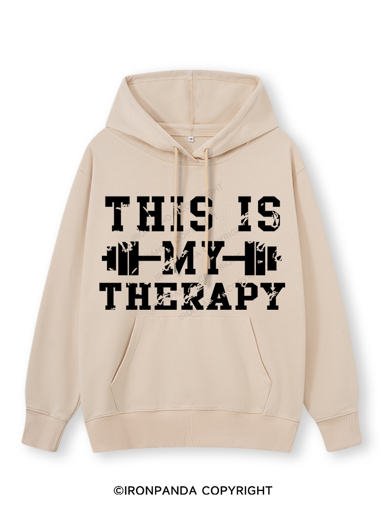 THIS IS MY THERAPY Classic Gym Hoodie