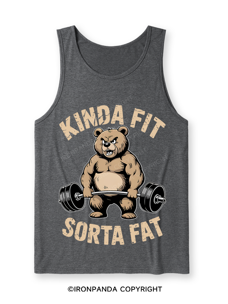 KINDA FIT SORTA FAT Ultra Soft Heather Tank