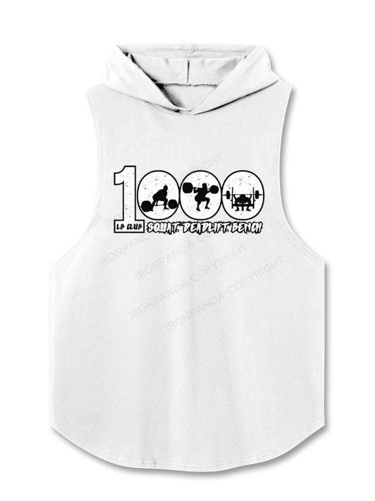 1000 lb club Hooded Tank