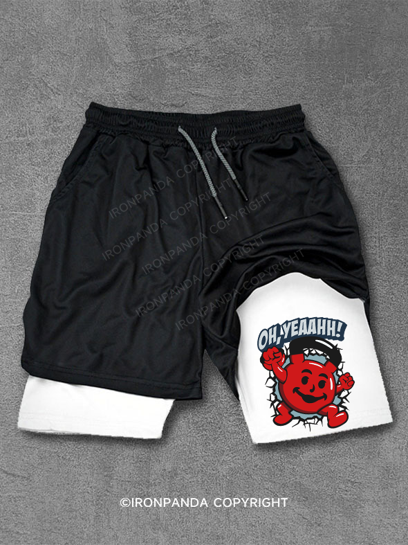 kettlebell man Performance Training Shorts