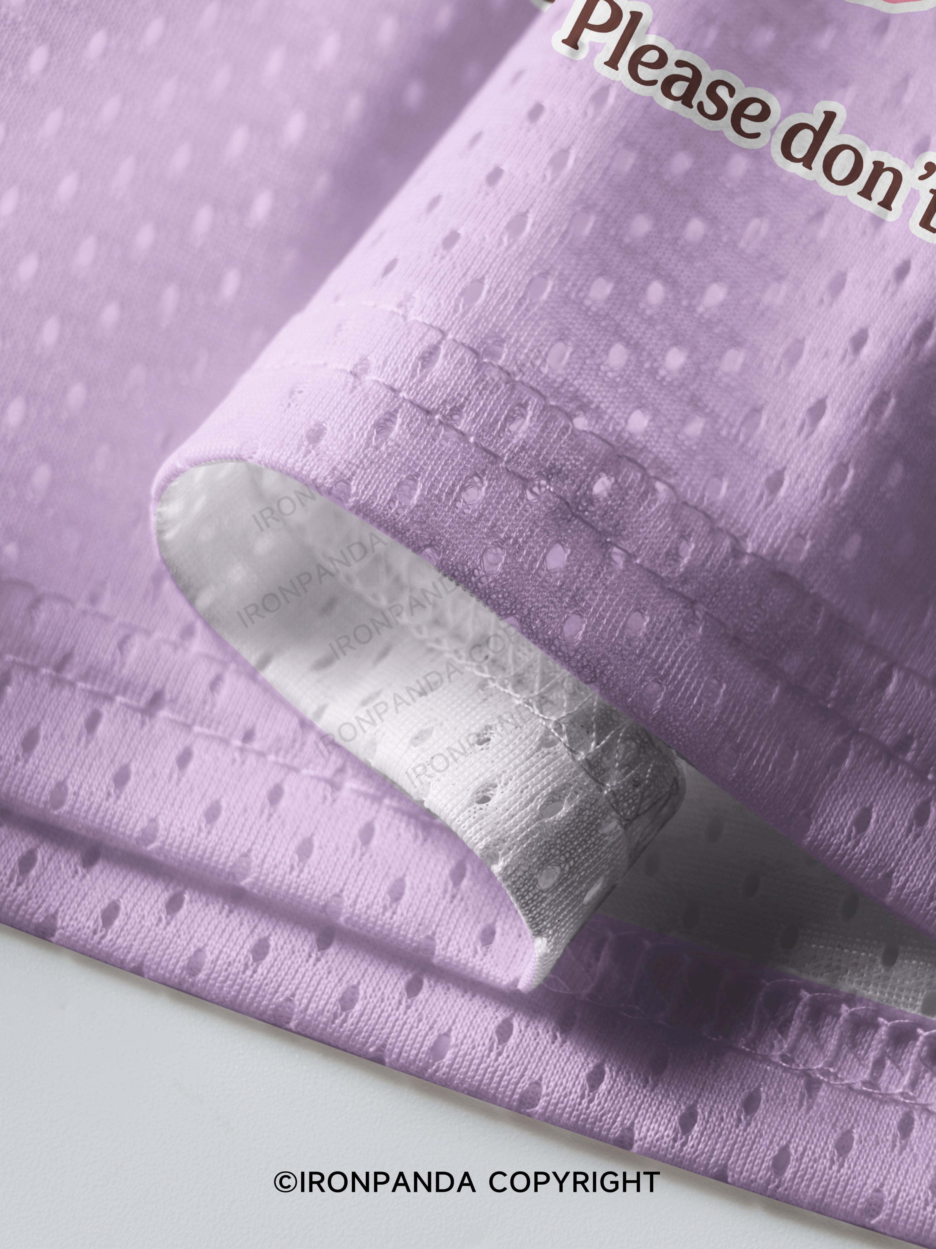 It's my happy hour, please don't disturb Mesh Jersey