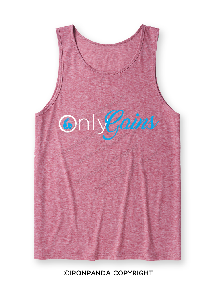 only gains Ultra Soft Heather Tank