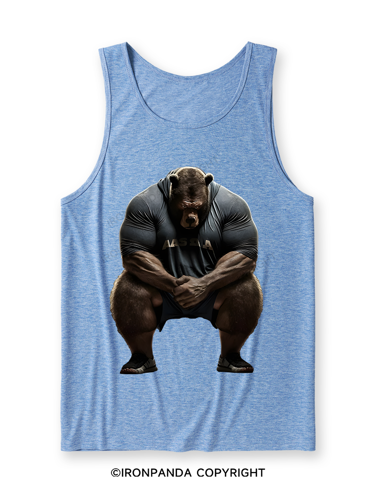 I'm Not Here To Talk Ultra Soft Heather Tank
