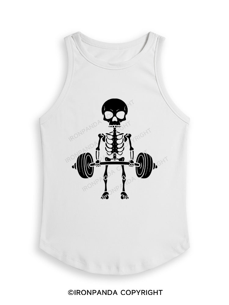 DEADLIFT SQUAD Fitted Tank Top