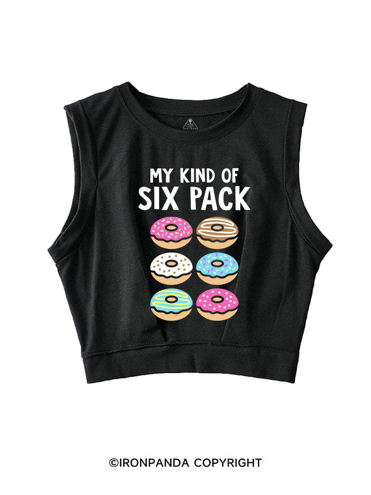 MY KIND OF SIX PACK SLEEVELESS CROP TOPS