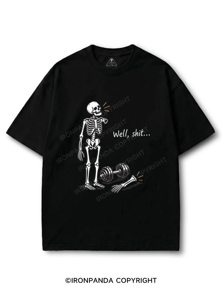 Well Shit Skeleton COTTON PUMP COVER