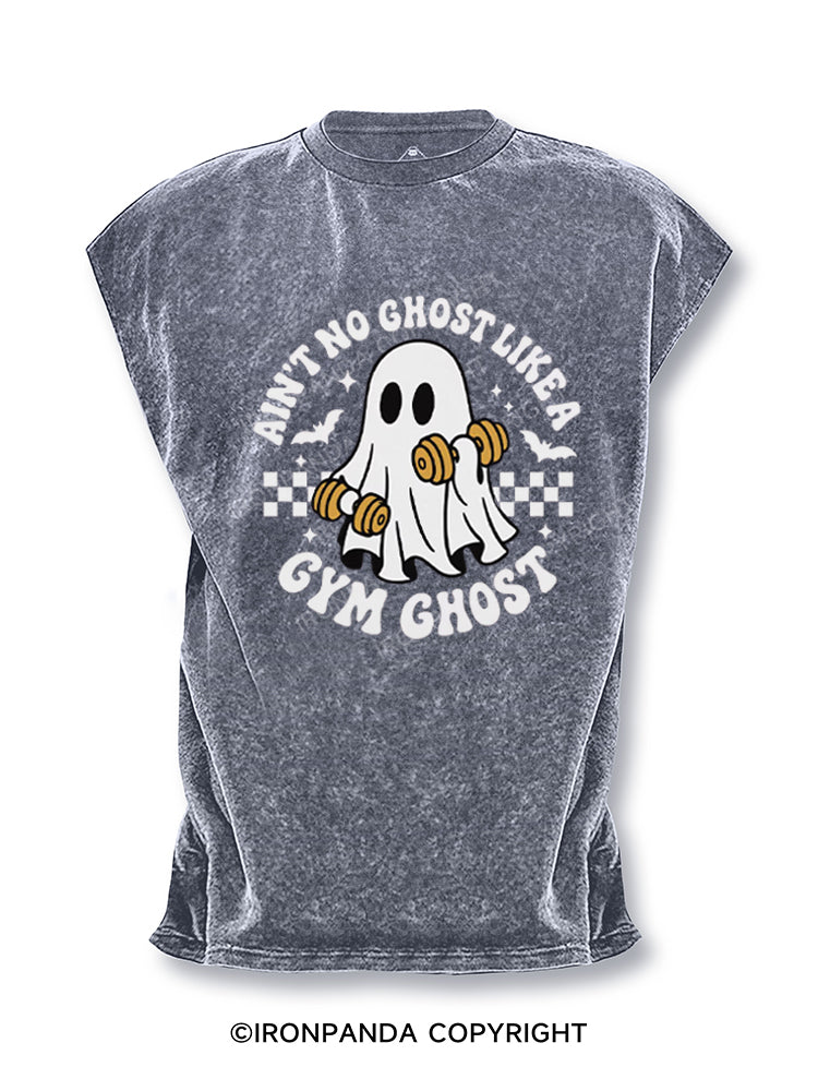 AIN'T NO GHOST LIKE A GYM GHOST Cut Off Tank