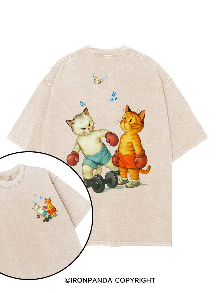 STAY FOCUSED NO TIME FOR DISTRACTIONS printed Gym Shirt