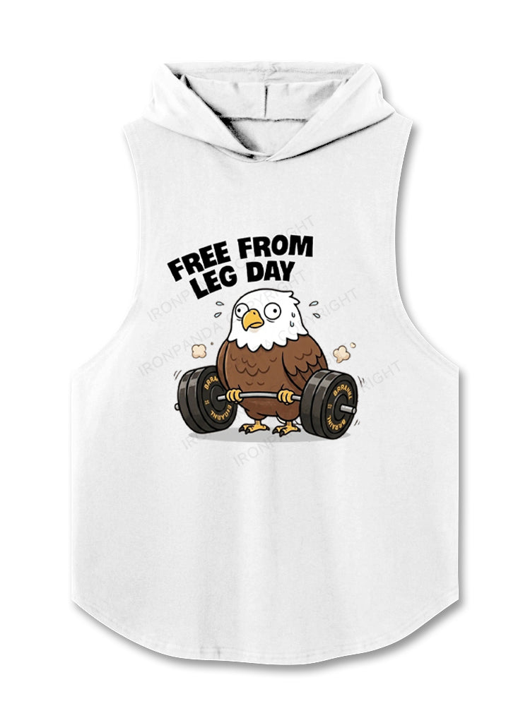 Free From Leg Day Hooded Tank