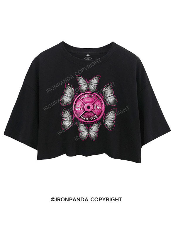 Barbell Butterfly CROP TOPS
