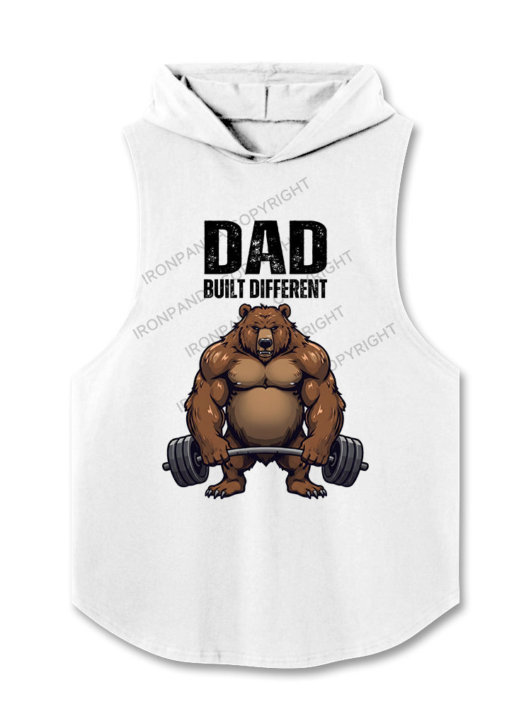 Dad Built Different Hooded Tank
