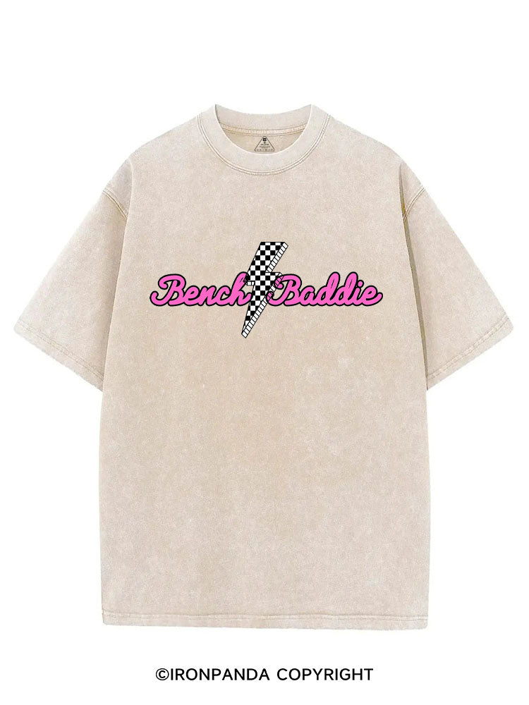 BENCH BADDIE GYM VINTAGE GYM SHIRT