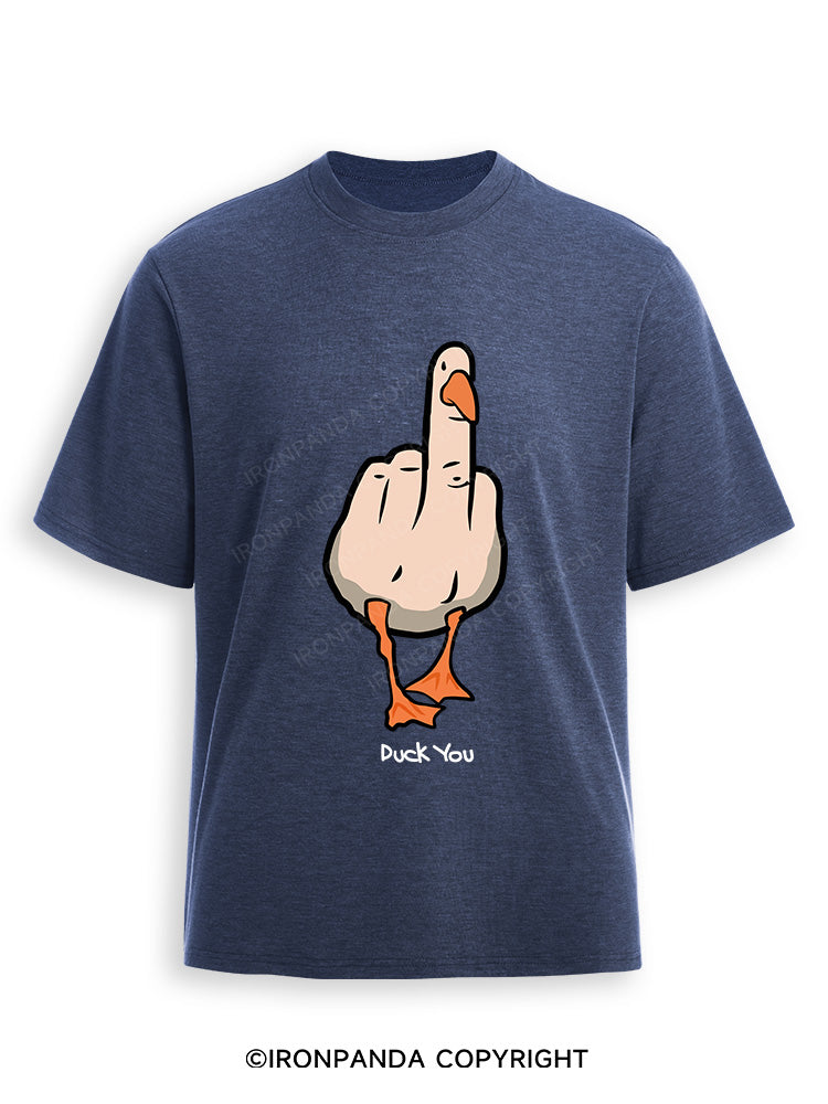 duck you Ultra Soft Heather T-Shirt