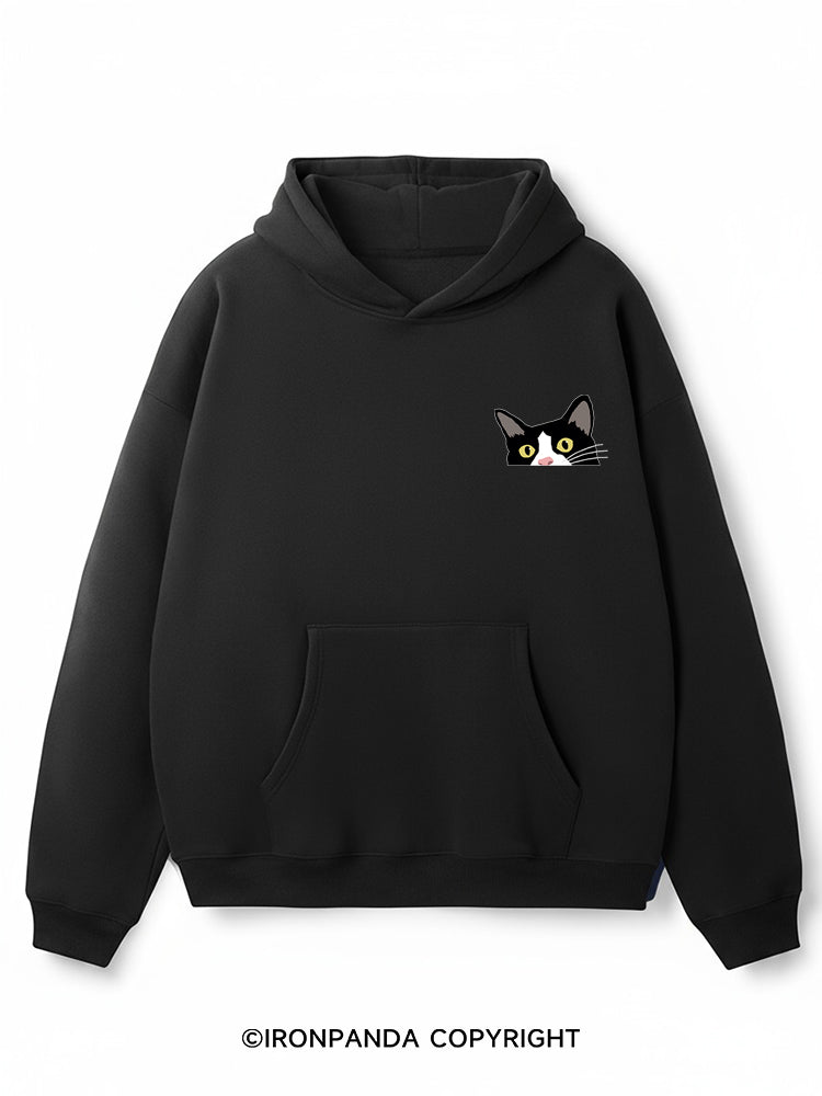 THE FUCK YOU LOOKIN AT? Premium Fleece Gym Hoodie