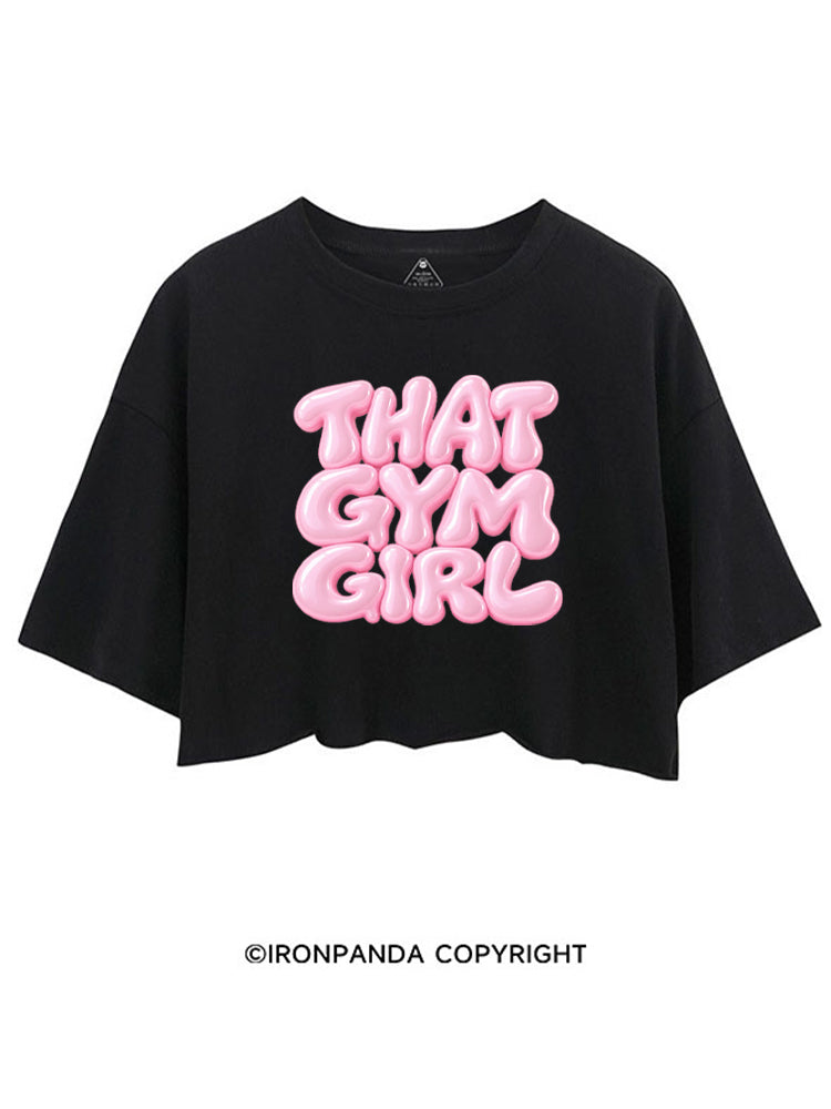 THAT GYM GIRL PINK STYLE CROP TOPS