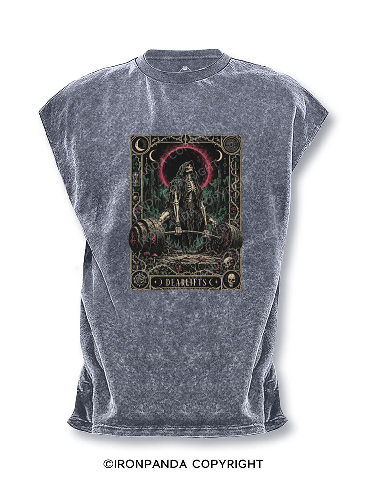 Grim Reaper Weightlifting Cut Off Tank