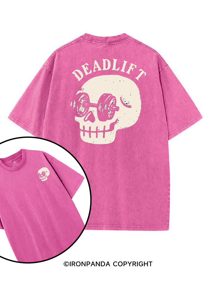 DEAD SERIOUS DEADLIFTS printed Gym Shirt