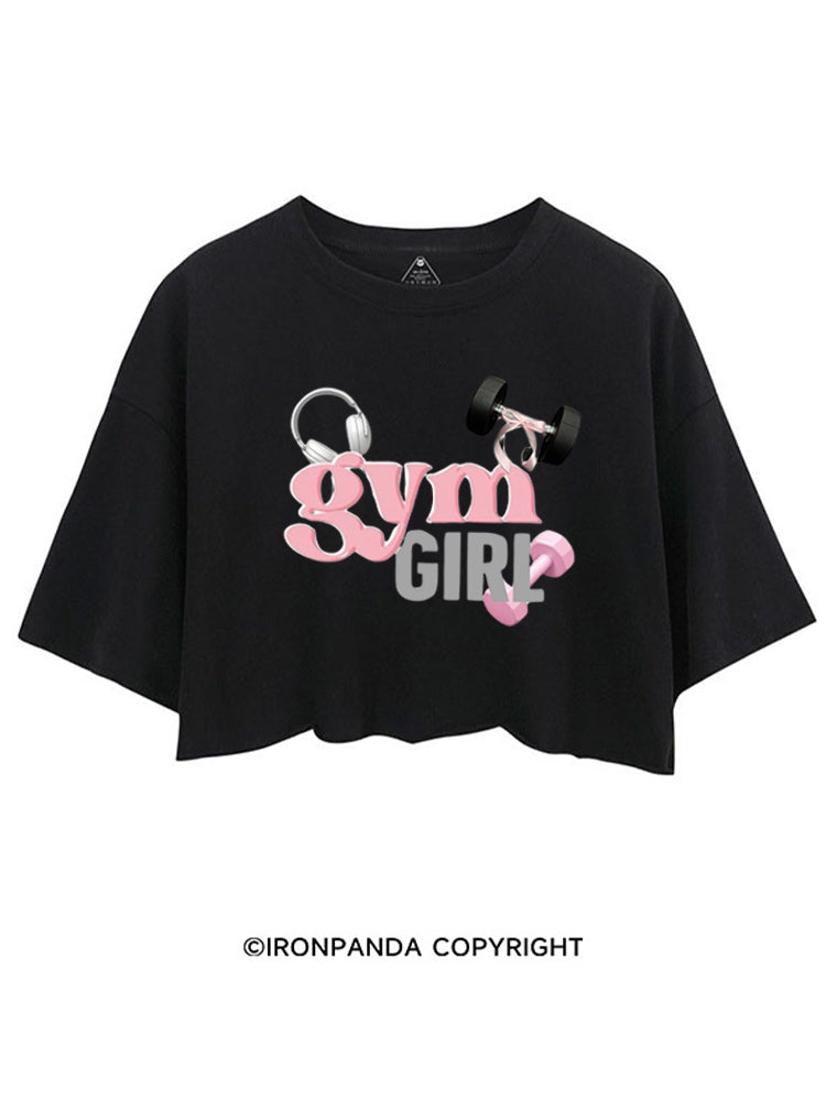 GYM GIRL CROP TOPS