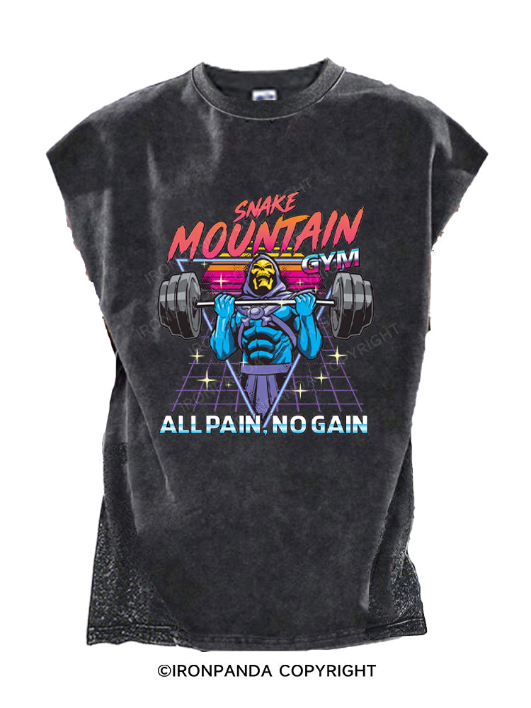 All pain, No gain Deadlift Cut Off Tank
