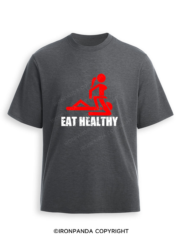 Eat healthy Ultra Soft Heather T-Shirt